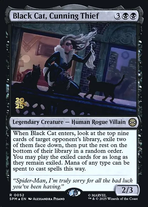Black Cat, Cunning Thief