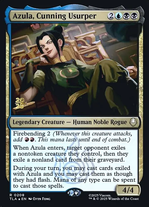 Azula, Cunning Usurper