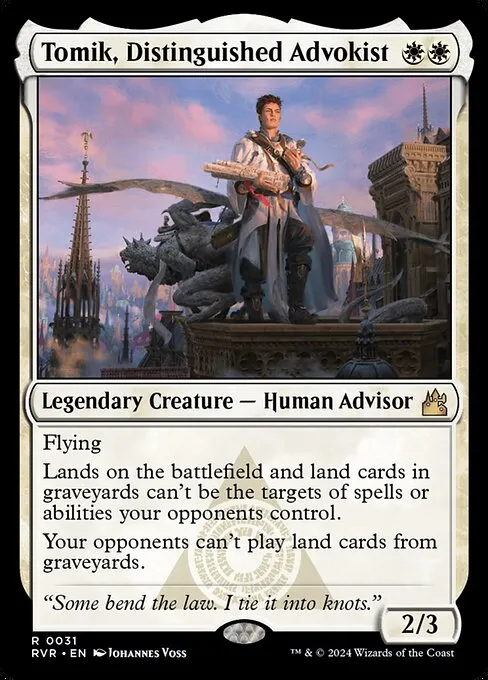 Tomik, Distinguished Advokist