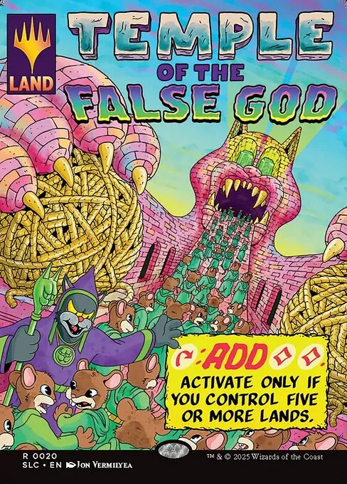 Temple of the False God