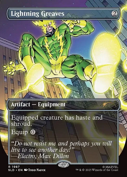Lightning Greaves