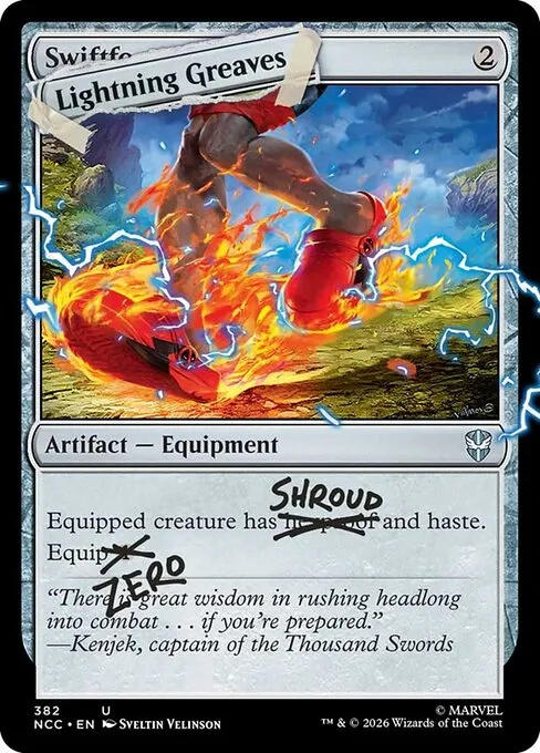 Lightning Greaves