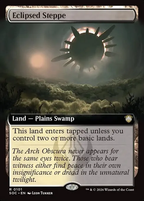 Eclipsed Steppe