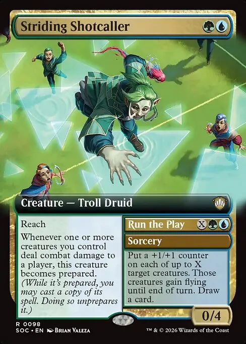 Striding Shotcaller // Run the Play