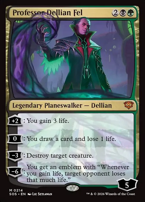 Professor Dellian Fel