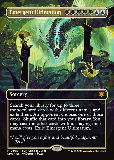 Emergent Ultimatum