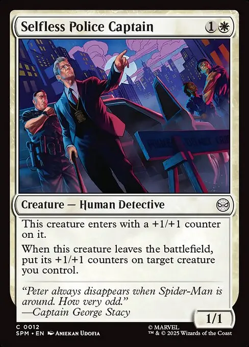 Selfless Police Captain