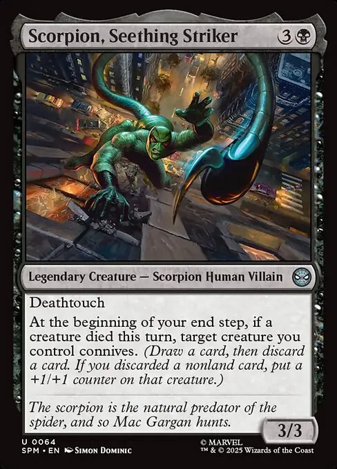 Scorpion, Seething Striker