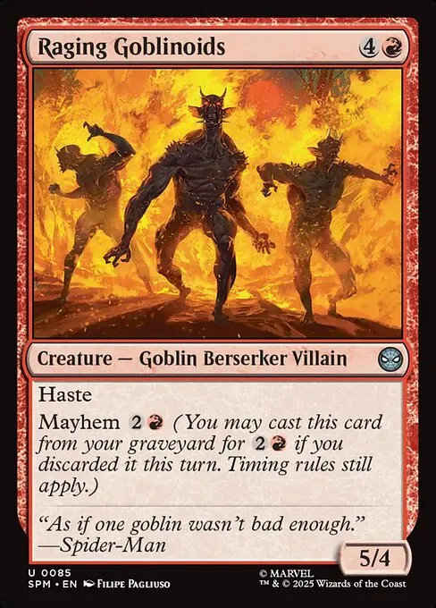 Raging Goblinoids
