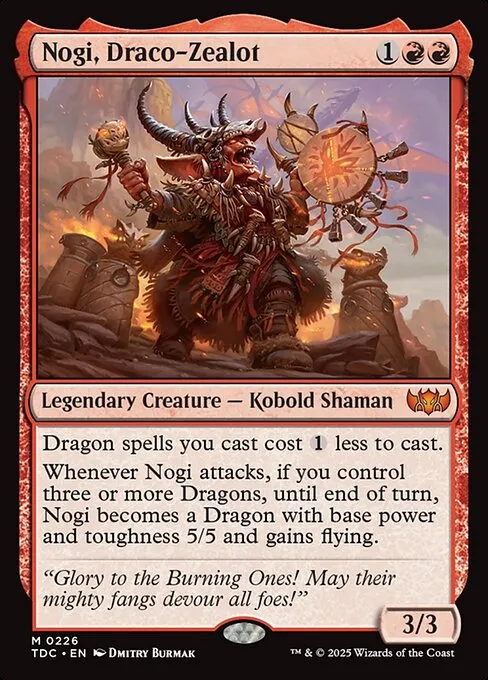 Nogi, Draco-Zealot