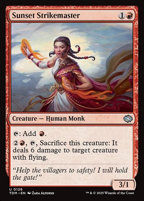 Sunset Strikemaster
