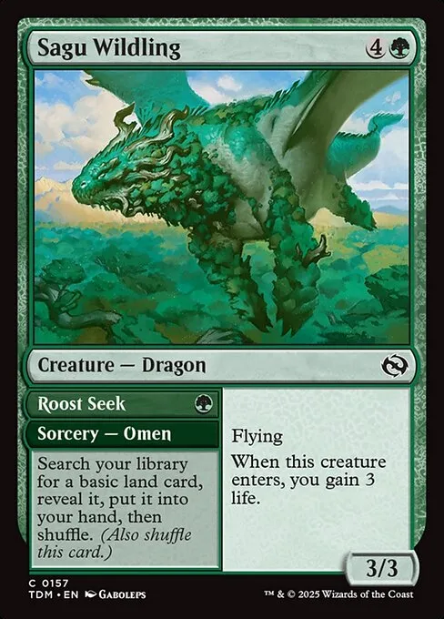 Sagu Wildling // Roost Seek