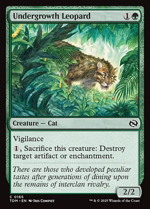 Undergrowth Leopard