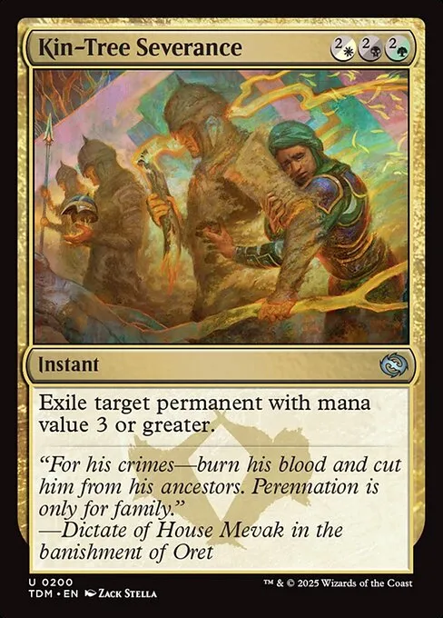 Kin-Tree Severance