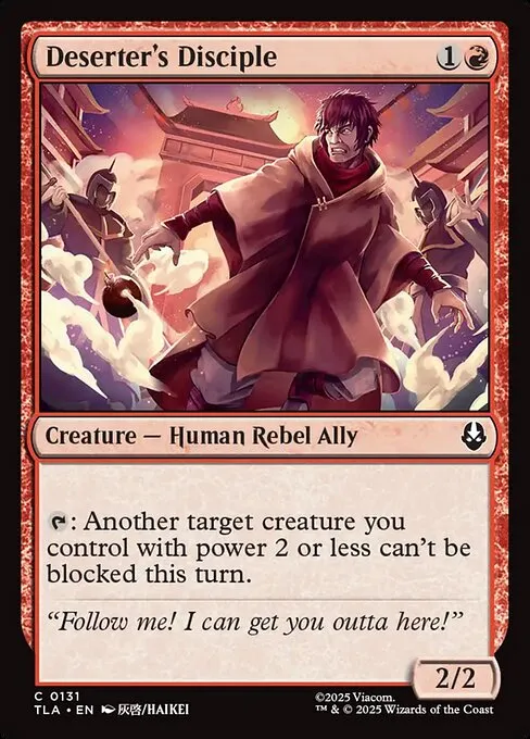 Deserter's Disciple