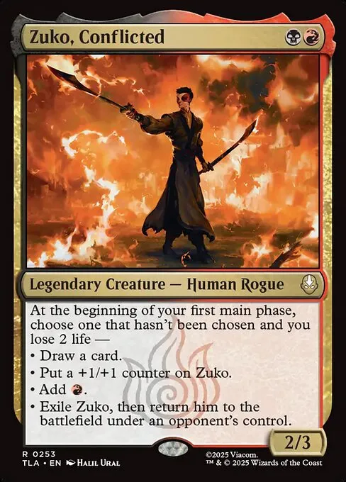 Zuko, Conflicted