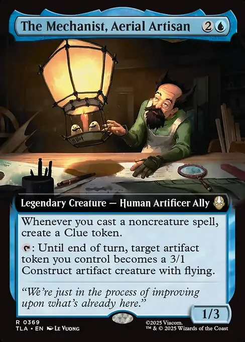 The Mechanist, Aerial Artisan