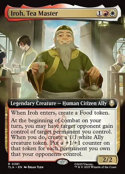 Iroh, Tea Master