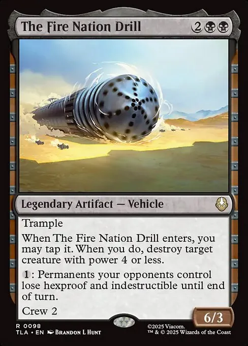 The Fire Nation Drill