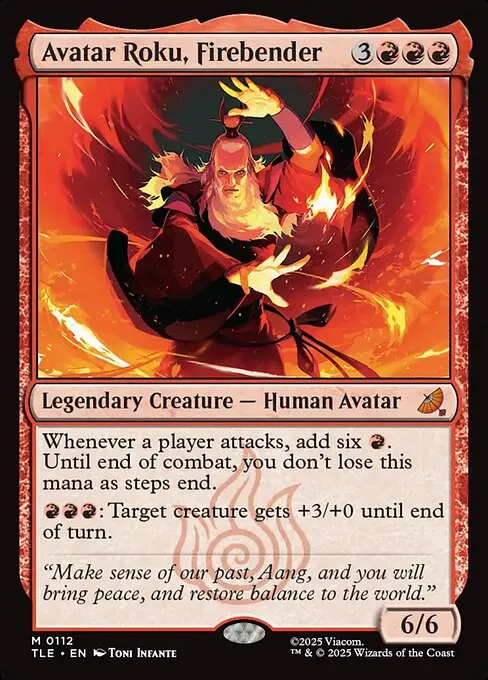 Avatar Roku, Firebender