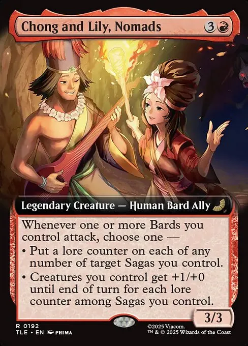 Chong and Lily, Nomads