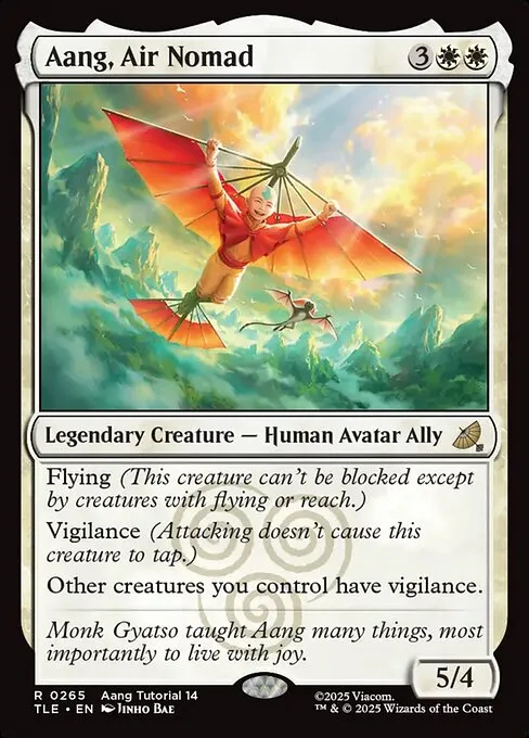 Aang, Air Nomad