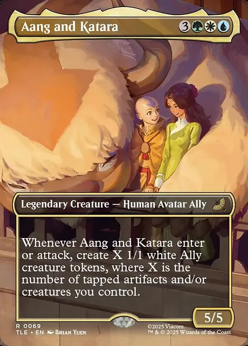 Aang and Katara