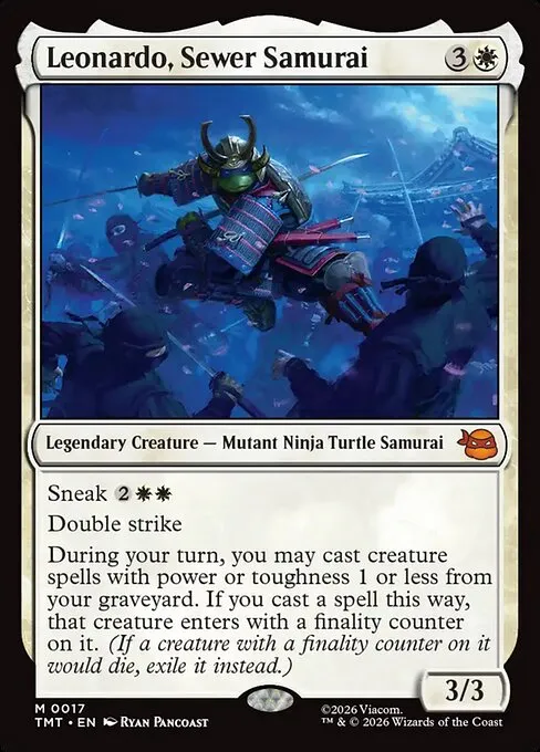 Leonardo, Sewer Samurai