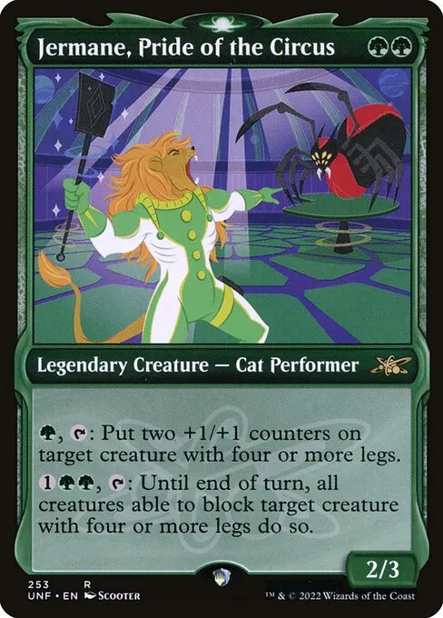 Jermane, Pride of the Circus