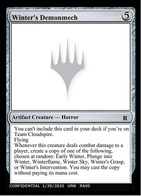 Winter's Demonmech