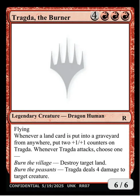 Tragda, the Burner