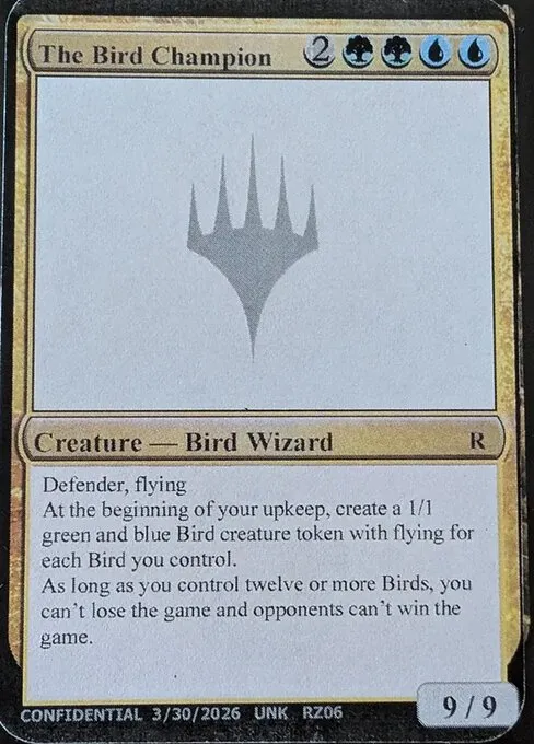 The Bird Champion