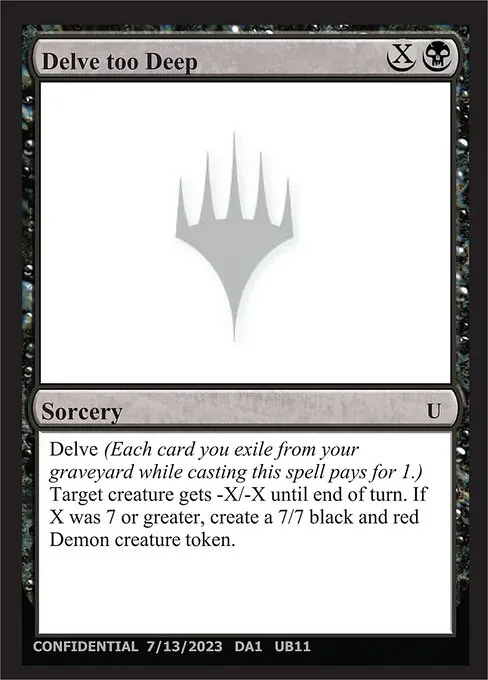 Delve too Deep