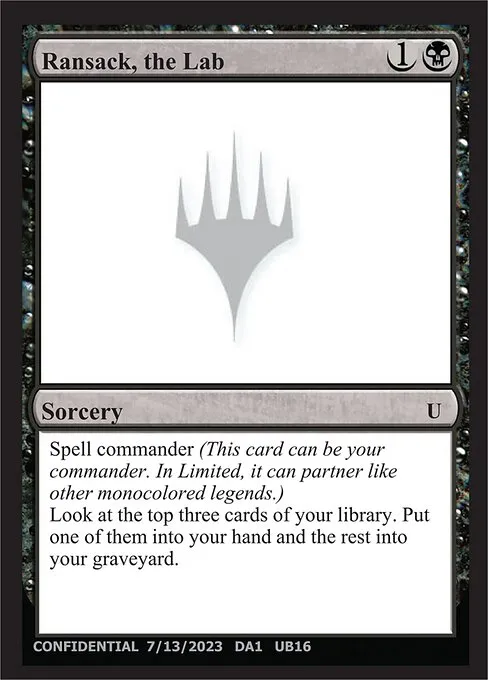 Ransack, the Lab