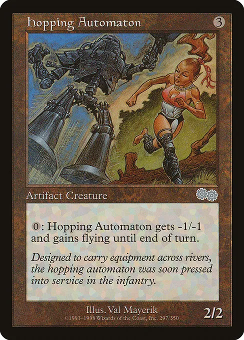 Hopping Automaton