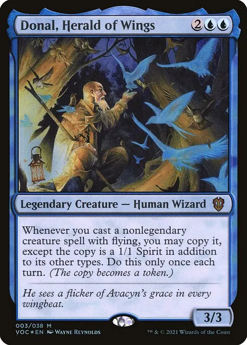 Donal, Herald of Wings