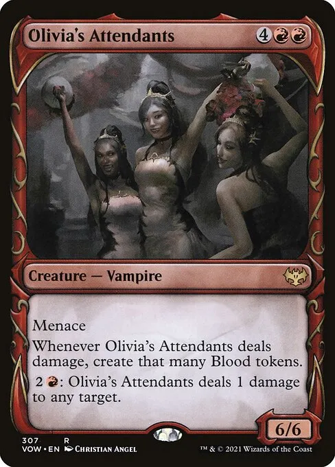 Olivia's Attendants