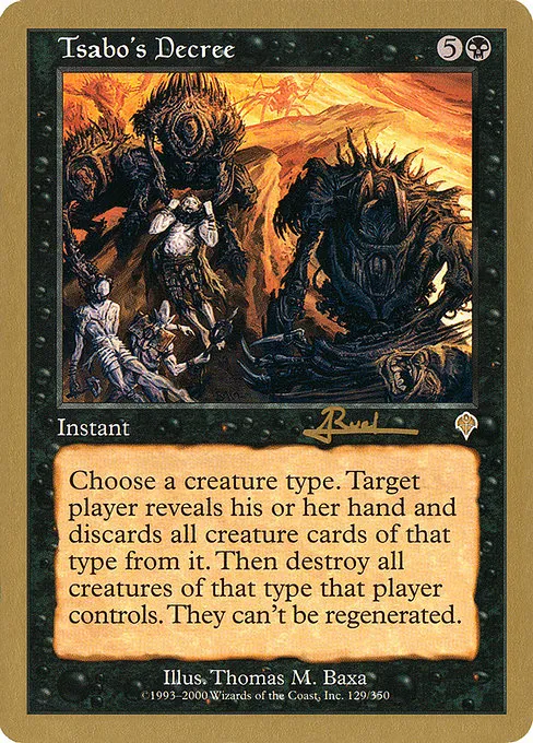 Tsabo's Decree