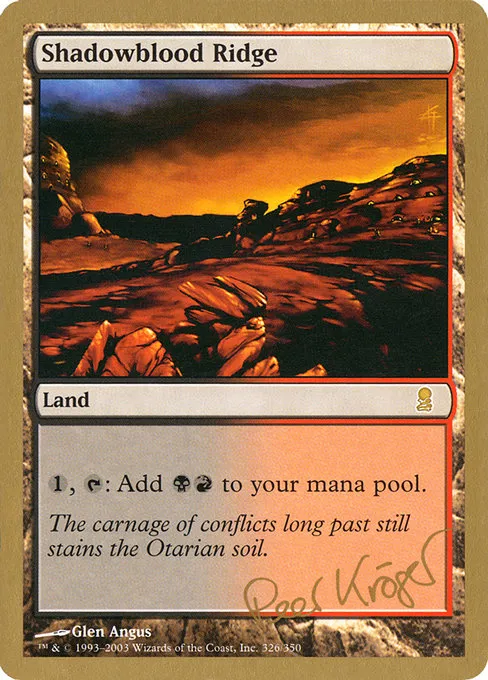 Shadowblood Ridge