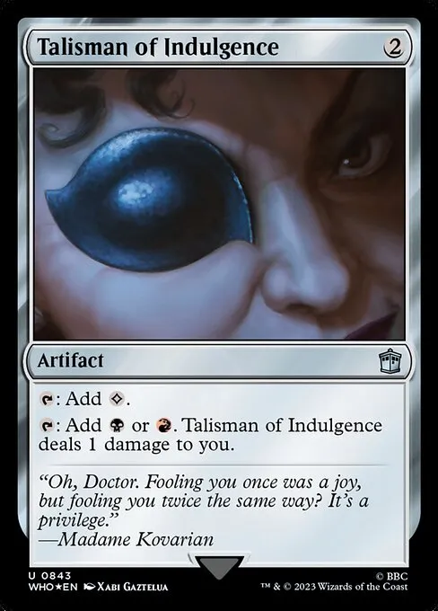 Talisman of Indulgence